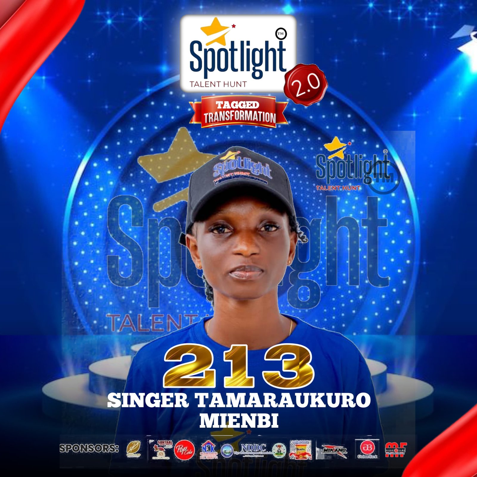 Singer Tamaraukoro Mienbi