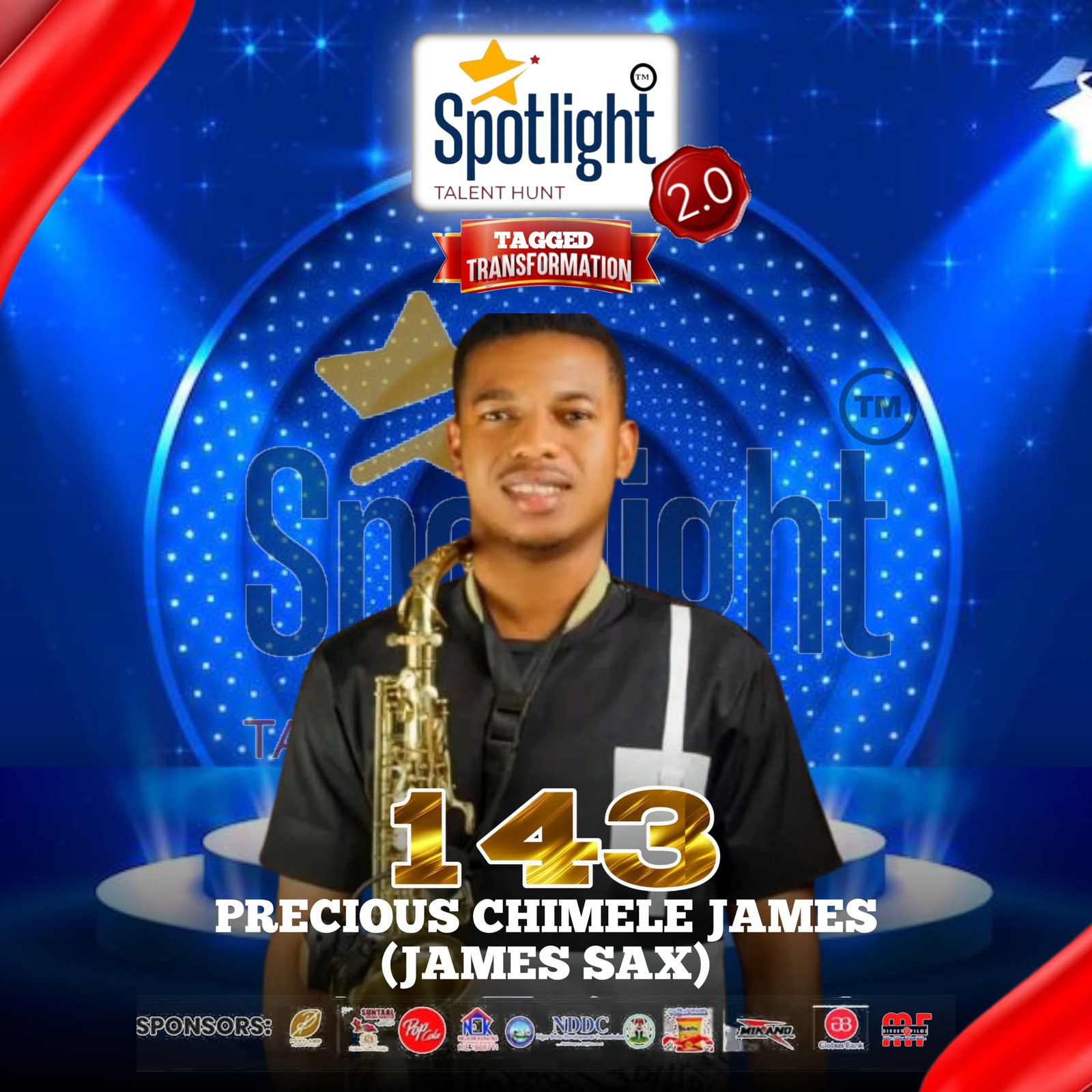 Precious Chimele James (James Sax)